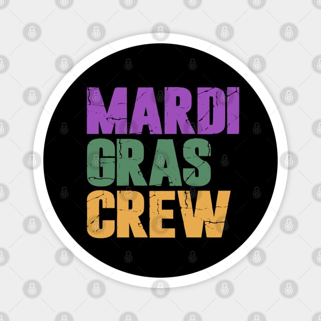 Mardi Gras Crew Magnet by Etopix